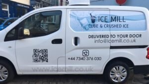 ice mill delivery van